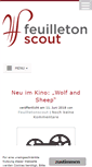 Mobile Screenshot of feuilletonscout.com